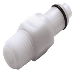 Муфта с клапаном Burkle, резьбовое соединение 1/4 NPT, POM