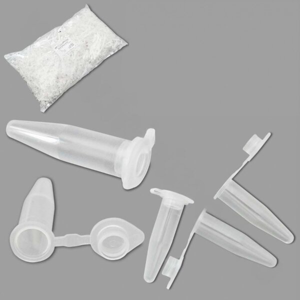 Микропробирка 0,5 мл (тип Eppendorf), с крышкой, без делений, п/п, уп. 1000 шт.