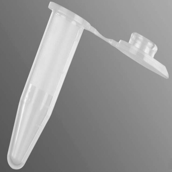 Микропробирка 0,2 мл (тип Eppendorf), с крышкой, уп. 1000 шт., п/п, без делений