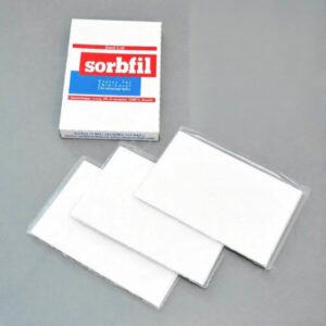 Пластины для тонкослойной хроматографии "Sorbfil" высокоэффективные на полимерной основе с УФ индикатором ПТСХ-П-В-УФ 10х15 см, 50 шт./уп.