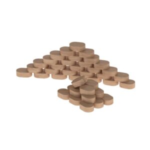 Гистологические блоки 30x20x10 мм, овальные (Бук)